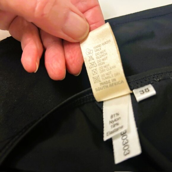 Jacqueline Swimsuit Bottom Ladies P38 Black NWOT - Picture 6 of 8
